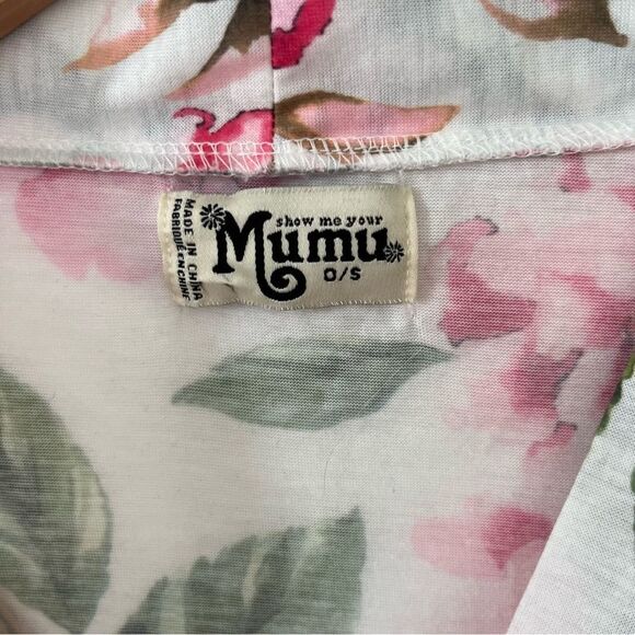 Show Me Your MuMu Brie "Garden of Blooms" Lightweight Short Robe - Picture 8 of 11